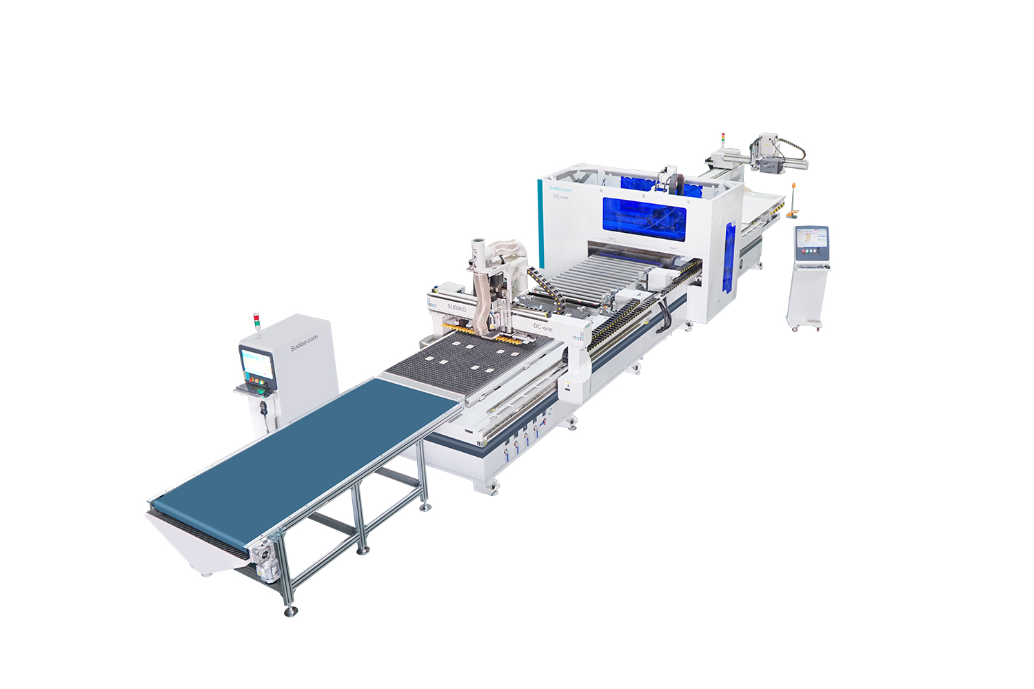 自動(dòng)貼標(biāo)鉆切一體機(jī)